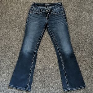 Silver Suki flare leg jeans